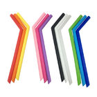 Diameter 0.85cm Silicone Reusable Drinking Straws Flexible And Resistant For Tumbler